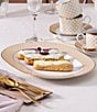 Noritake Trocadero Gold Collection Oval Platter, 14#double;, Color:Gold - Image 4