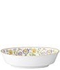 Noritake Tusker Garden Collection Oval Vegetable Bowl, Color:White - Image 1