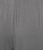 Nottibianche Solid Bamboo Jersey Knit Coordinating Cropped Sleep Pant - Image 4