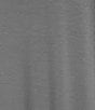 Nottibianche Solid Bamboo Jersey Knit Short Sleeve V-Neck Caftan - Image 5