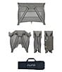 Nuna Cove Aire Travel Cot/Bedside Bassinet, Color:Frost - Image 6