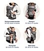 Nuna CUDL 4-in-1 Baby Carrier, Color:Softened Denim - Image 4