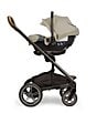 Color:Beige - Image 4 - Demi™ Grow Stroller with Magnetic Buckle