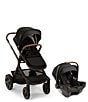 Nuna Demi™ Next Stroller + Pipa™ Urbn Infant Car Seat Travel System, Color:Caviar - Image 1