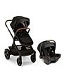 Color:Caviar - Image 1 - Demi™ Next Stroller + Pipa™ Urbn Infant Car Seat Travel System