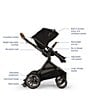 Nuna Demi Next Stroller + Rider Board, Color:Caviar - Image 6