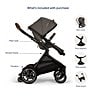 Nuna Demi Next Stroller + Rider Board, Color:Granite - Image 6