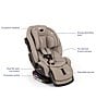 Nuna Exec All-in-One Convertible To Booster Car Seat, Biscotti - Image 8