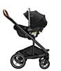 Nuna Mixx™ Next Stroller with Magnetic Buckle and Pipa™ RX Infant Car Seat Travel System, Color:Caviar - Image 3