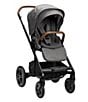 Color:Grey - Image 2 - Mixx™ Next Stroller with Magnetic Buckle and Pipa™ RX Infant Car Seat Travel System