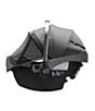 Nuna Pipa RX Luxe Leatherette Handle Infant Car Seat & Relx Base, Color:Granite - Image 6
