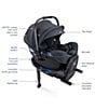 Color:Ocean - Image 6 - Pipa RX Infant Car Seat & Relx Base