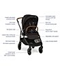 Nuna Swiv™ 360 Stroller, Color:Caviar - Image 8