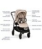 Nuna Swiv™ 360 Stroller, Color:Biscotti - Image 8
