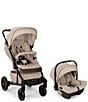 Nuna TAVO™ Stroller and PIPA™ Urbn Infant Car Seat Travel System, Color:Biscotti - Image 1