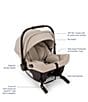 Nuna TAVO™ Stroller and PIPA™ Urbn Infant Car Seat Travel System, Color:Biscotti - Image 5
