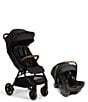 Nuna Trvl™ Lx + Pipa™ Urbn Infant Car Seat Travel System, Color:Caviar - Image 1