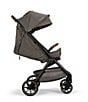 Nuna TRVL LX Self-Folding Compact Stroller, Color:Granite - Image 3