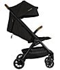 Nuna TRVL™ Self-Folding Compact Stroller, Color:Caviar - Image 2