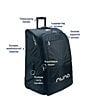 Nuna Wheeled Travel Bag for Car Seats & Strollers, Color:Indigo - Image 6