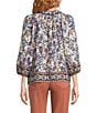 Nurture 3/4 Sleeve V-Neck Peasant Top - Image 2