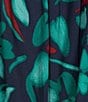 Nurture by Westbound 3/4 Sleeve Y-Neck Top, Color:Watercolor - Image 4