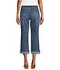 Nurture by Westbound High-Rise 5-Pocket Slim Crop Rolled Cuff Boyfriend Jeans, Color:Medium Blue - Image 2