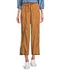Nurture by Westbound Lyocell Pull-On Wide Leg Crop, Color:Desert Dune - Image 1
