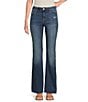 Color:Blue - Image 1 - by Westbound Mid Rise Bootcut Jeans