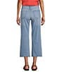 Color:Oceanside - Image 2 - by Westbound Mid Rise Crop Wide Leg Utility Jeans