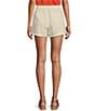 Color:Bone - Image 2 - by Westbound Mid Rise Elastic Waist Utility Short