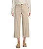 Nurture by Westbound Patch Pocket Wide-Leg Cropped Pants, Color:Stone - Image 1