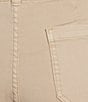 Nurture by Westbound Petite Size Patch Pocket Wide-Leg Cropped Pants, Color:Stone - Image 4