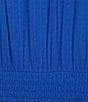 Nurture by Westbound Plus Size 3/4 Sleeve V-Neck Embroidered Midi Dress, Color:Ocean Breeze - Image 3