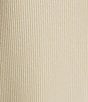 Nurture by Westbound Plus Size Knit 3/4 Sleeve Crew Neck Eyelet Detail Top, Color:Creme - Image 4
