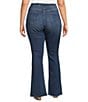 Color:Blue - Image 2 - by Westbound Plus Size Mid Rise Bootcut Jeans