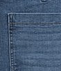 Color:Medium Blue - Image 4 - by Westbound Plus Size Mid Rise Wide Leg Jeans