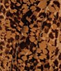 Nurture by Westbound Plus Size Printed Faux Wrap Hi-Low Bracelet Sleeve Dress, Color:Animal - Image 3