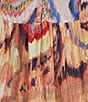 Nurture by Westbound Woven Smocked Elbow Sleeve V-Neck Top, Color:Mix Paisley - Image 4