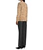 Nurture Cheetah Print Long Sleeve Crew Neck Sweater - Image 6