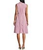Nurture Collared Sleeveless Button Front Midi Dress, Color:Corsage - Image 2