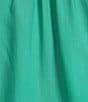Nurture Elbow Sleeve Notch Neck Top - Image 4