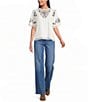 Nurture Embroidered Drop Shoulder Knit Top - Image 3