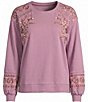 Nurture Embroidered Long Sleeve Pullover - Image 6