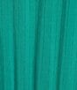 Nurture Embroidered Midi V-Neck 3/4 Sleeve Dress, Color:Ocean Floor - Image 3