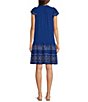 Nurture Flutter Sleeve V-Neck Short Swing Dress - Image 2