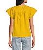 Nurture Flutter Sleeve V-Neck Top - Image 2