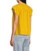 Nurture Flutter Sleeve V-Neck Top - Image 3