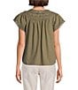 Nurture Flutter Sleeve V-Neck Top - Image 2