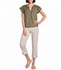 Nurture Flutter Sleeve V-Neck Top - Image 3